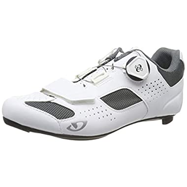 Giro Espada Boa Womens Road Cycling Shoe − 37, White/Silver (2020)