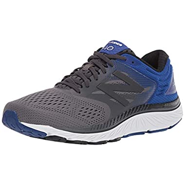 New Balance Men's 940 V4 Running Shoe, Magnet/Marine Blue, 10 Wide