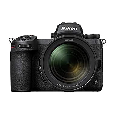 Nikon Z 6II FX-Format Mirrorless Camera Body w/NIKKOR Z 24-70mm f/4 S, Black