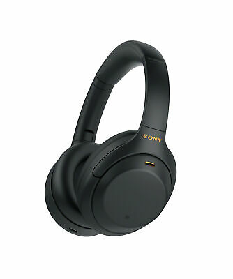 Sony WH-1000XM4 Wireless Noise-Cancelling Over-the-Ear Headphones - Black