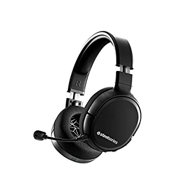 SteelSeries Arctis 1 Wireless Gaming Headset - USB-C - Detachable Clearcast Microphone - for PC, PS4, Nintendo Switch and Lite, Android - Black